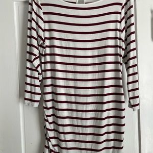 Stitchfix brand - Loveappella striped maternity top